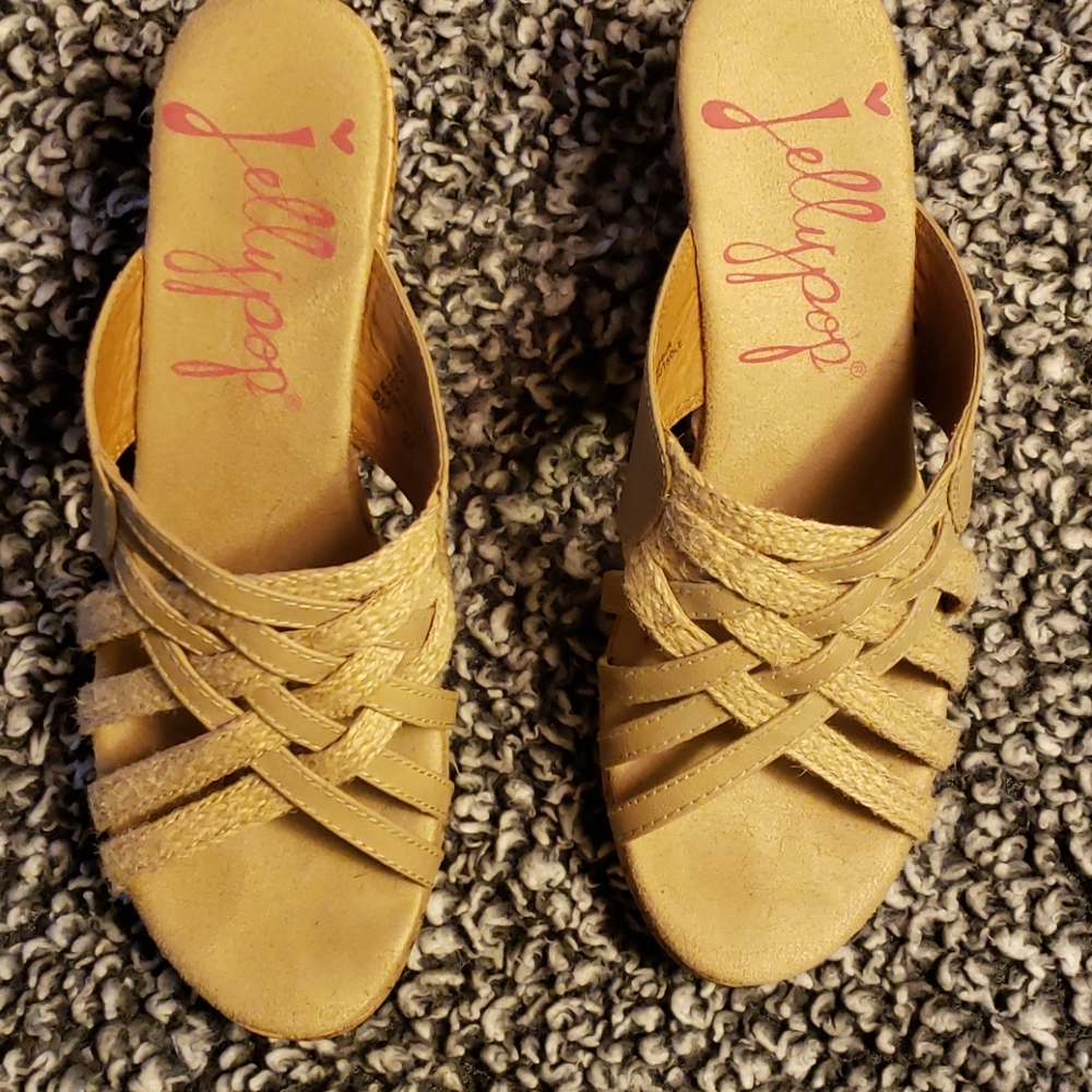 Women's Jellypop wedges size 9